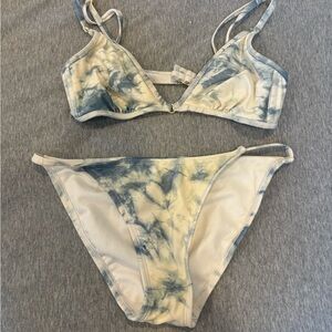 Target Blue & White Tie Dye Bikini